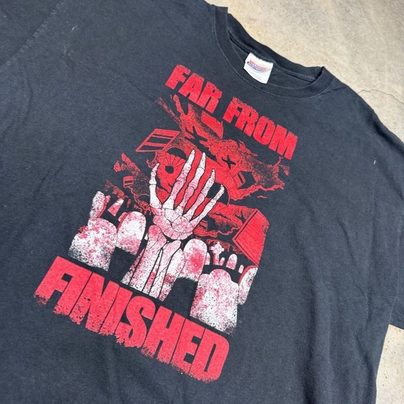 Think Fast Records Vintage T Shirt Graphic Zombie T Short Sleeve Mens XL Crewnec - Picture 7 of 7